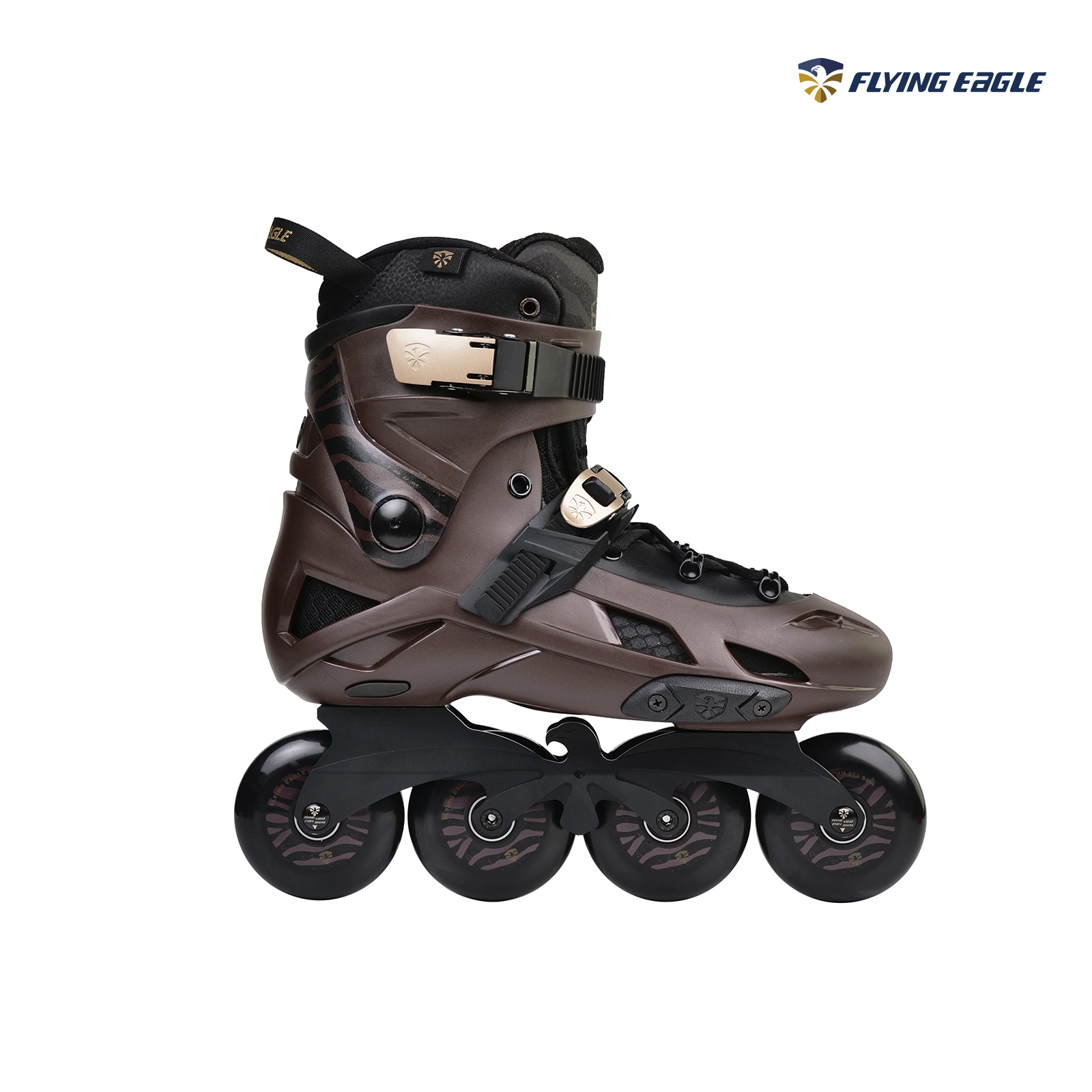 Giày patin Flying Eagle F7 OPTIMUM màu Nâu