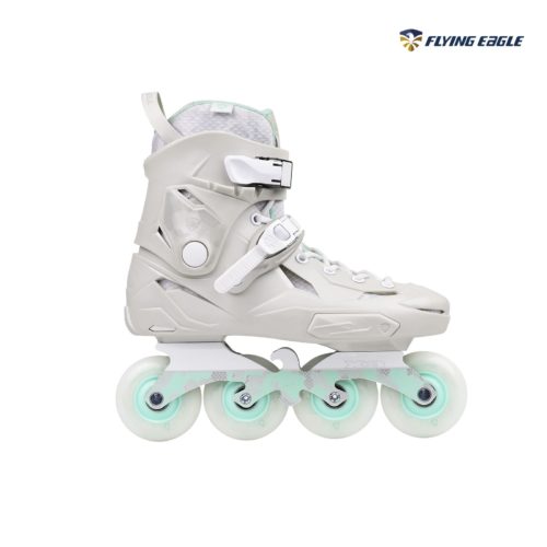 Giày patin người lớn Flying Eagle X3 2 màu Xám/ Trắng chính hãng