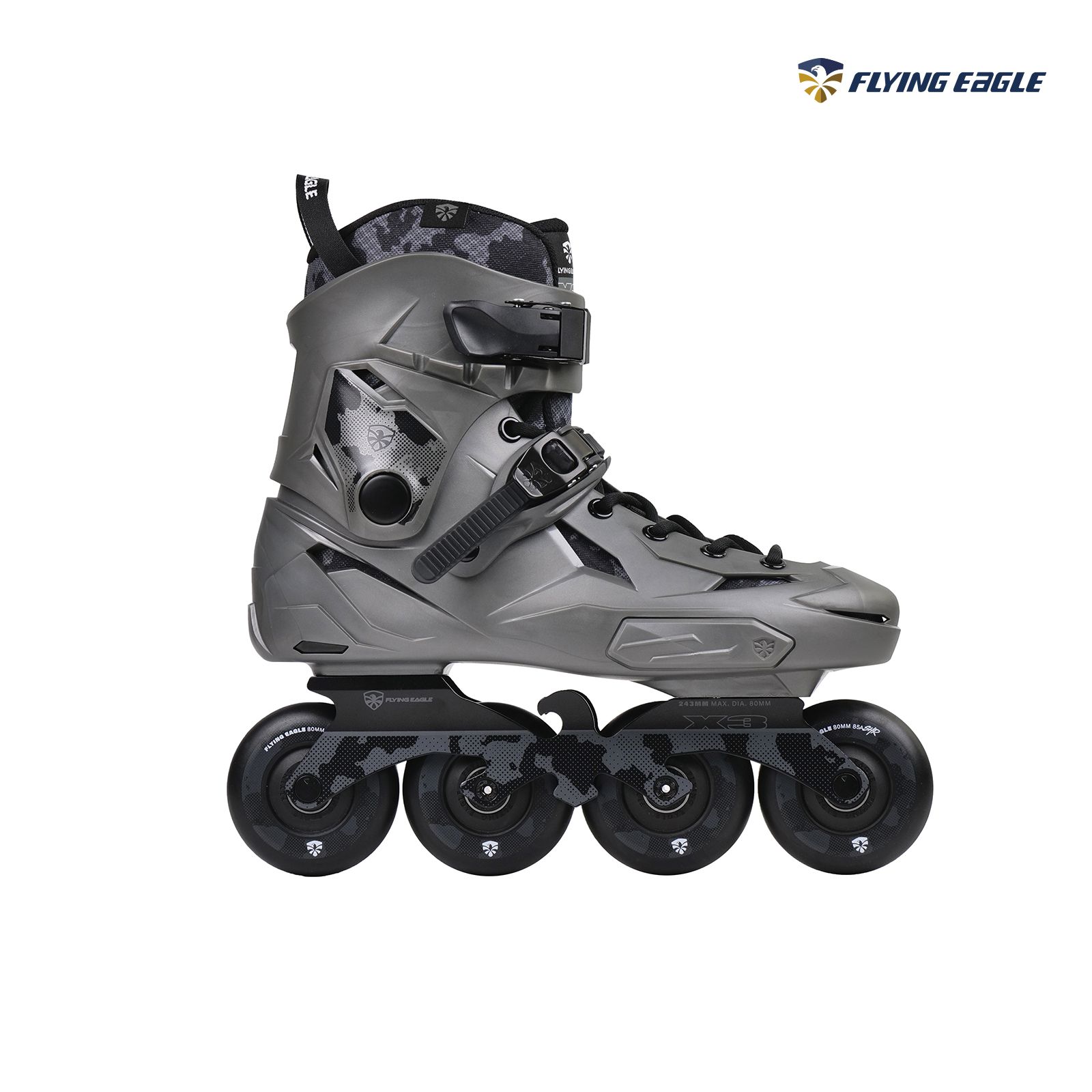 Bánh xe và vòng bi giày patin người lớn Flying Eagle X3