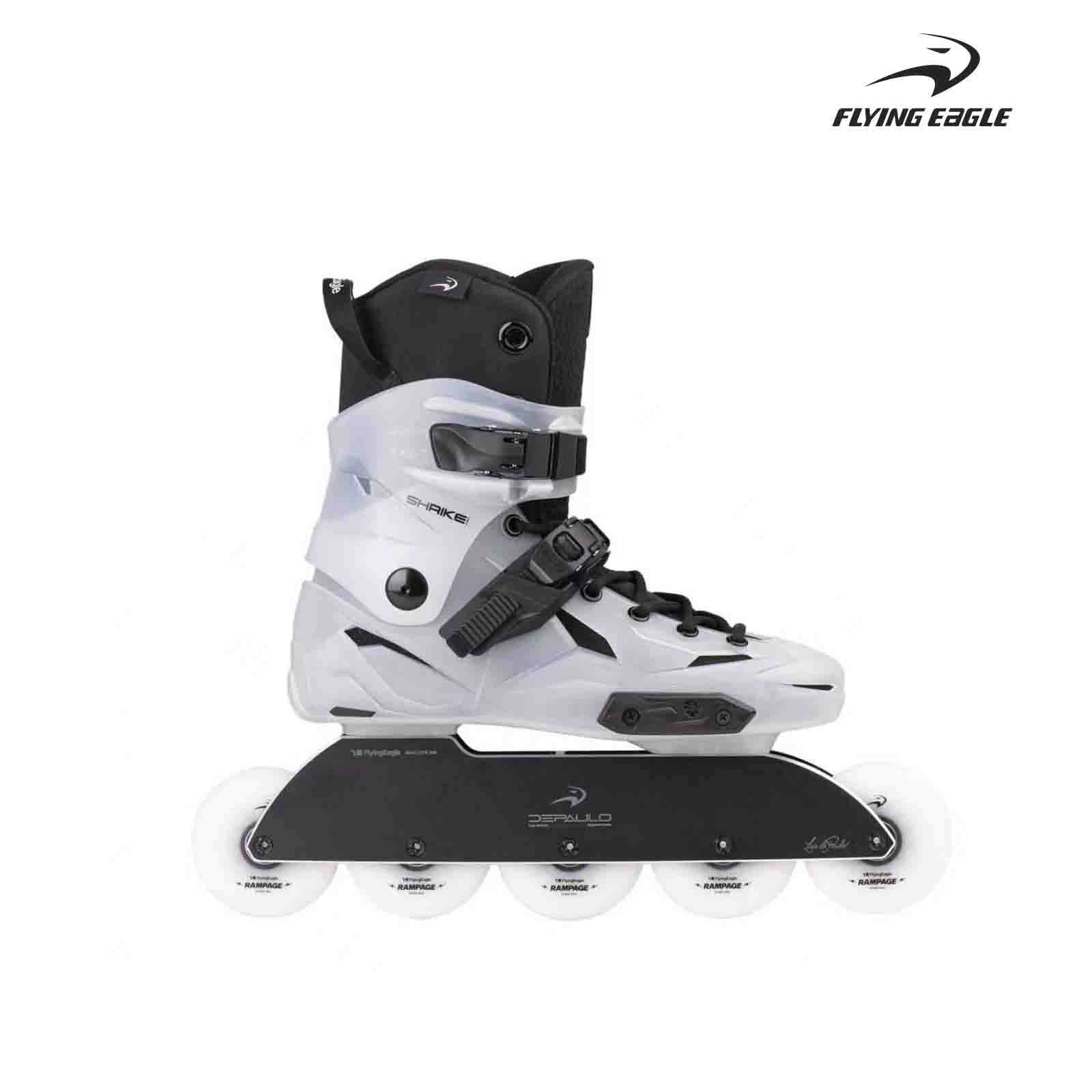 Giày patin Flying Eagle Shrike Pro R5 màu Trắng đen